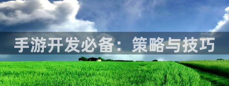 manbet报数：手游开发必备：策略与技巧