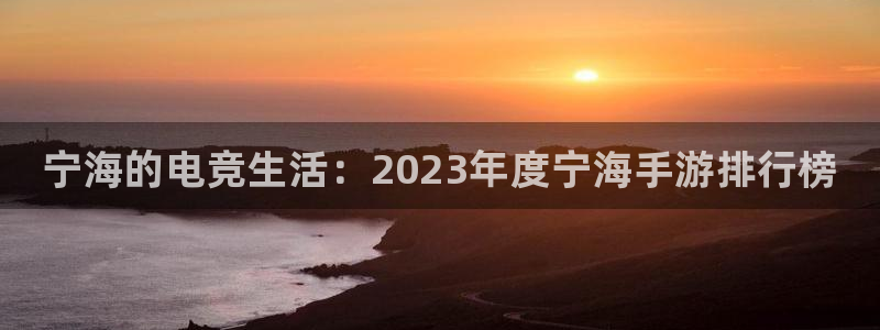 28大神眯牌：宁海的电竞生活：2023年度宁海手游排行榜